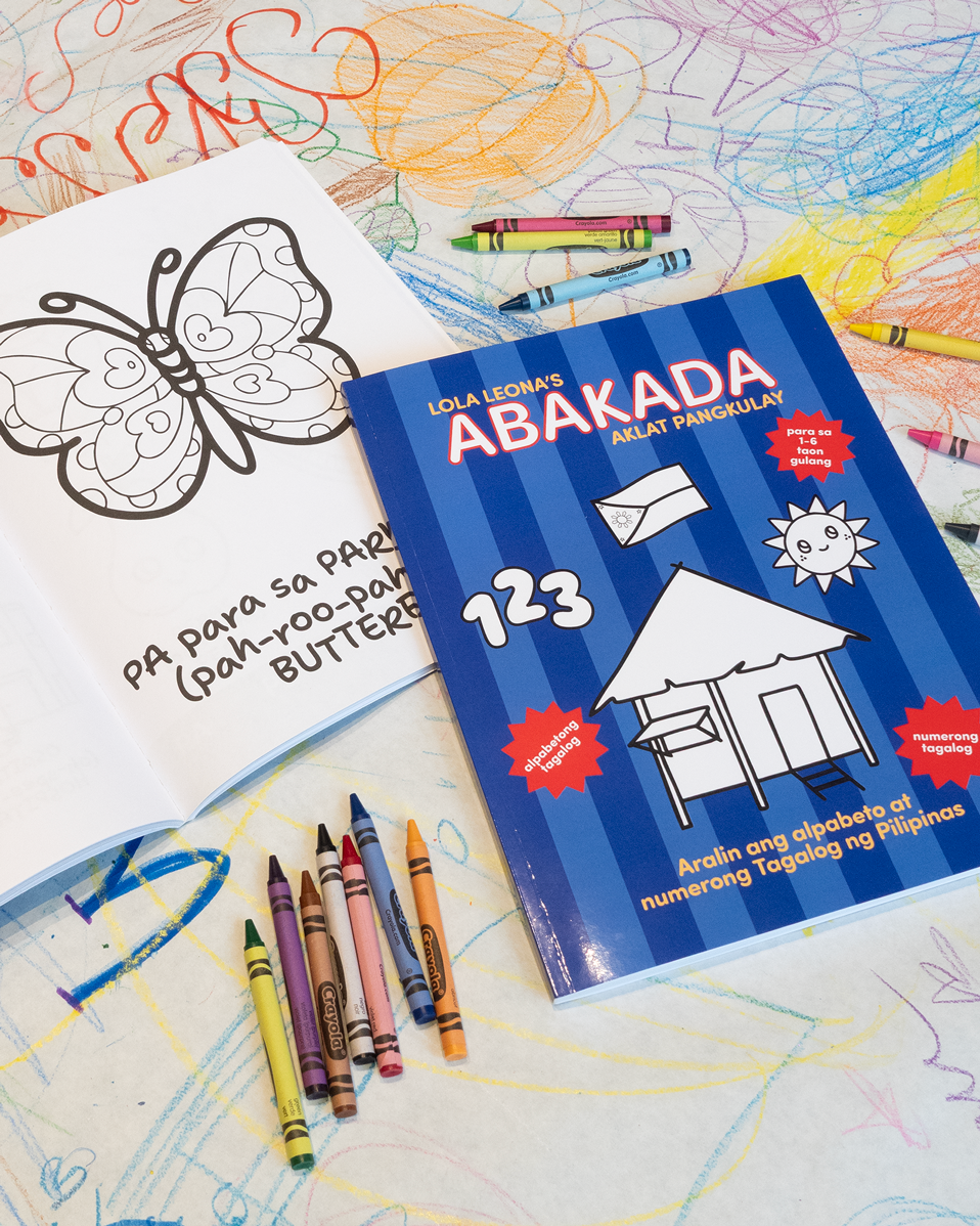 Pre-Order: Lola Leona's ABAKADA Coloring Book