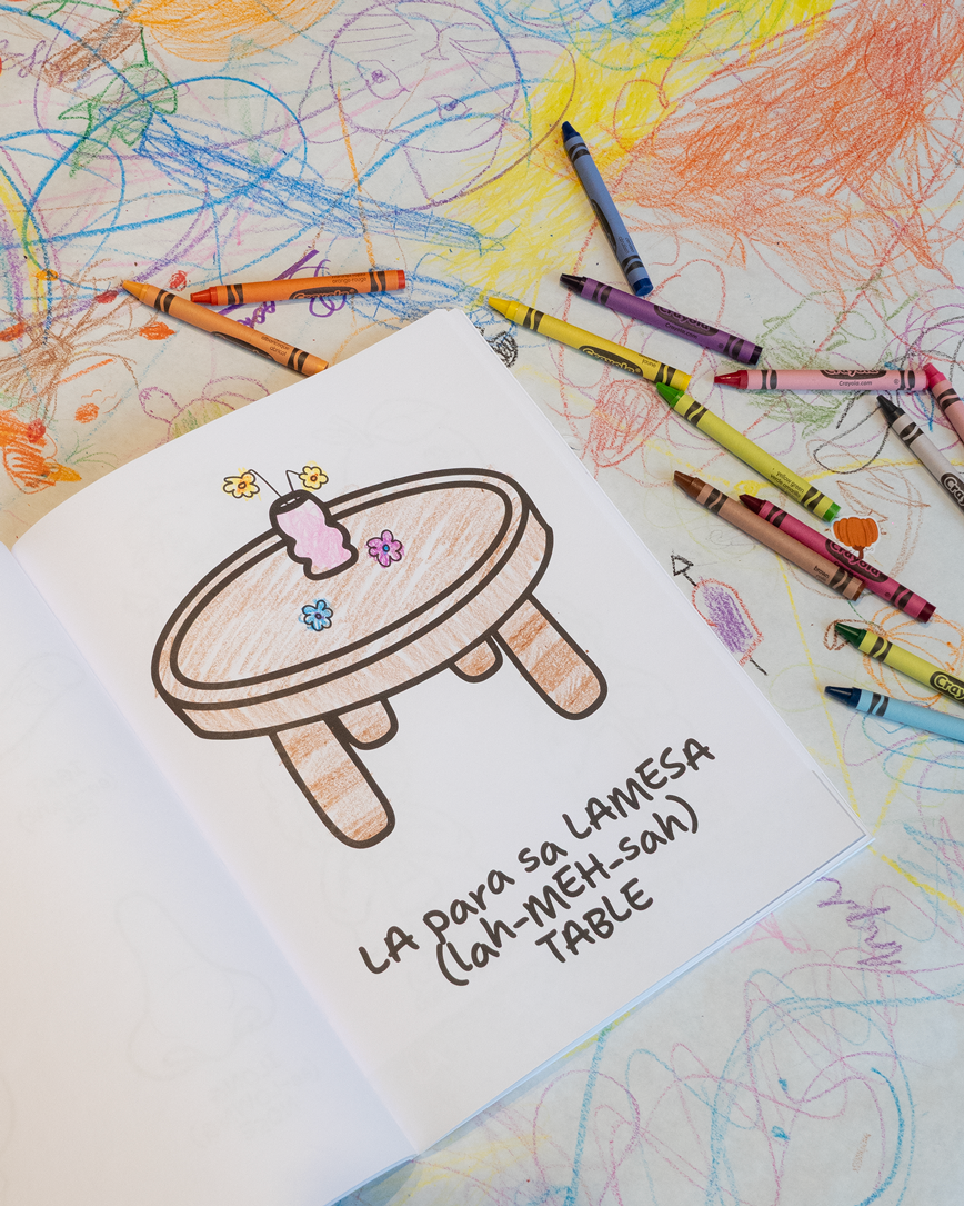 Lola Leona's ABAKADA Coloring Book